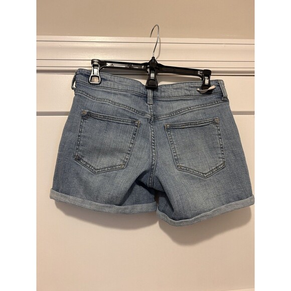 Pilcro & the Letterpress distressed Slim Boyfriend denim jean shorts Size 25 - Picture 4 of 7